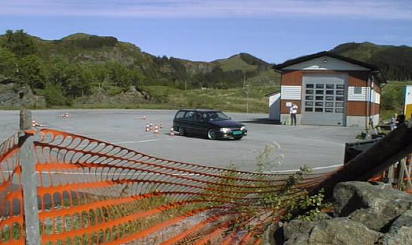 Jan Terje Nygaard kjørte sterkt, og havnet på 4/13 plass i klasse 3, og det er bra med denne store "jiggen"